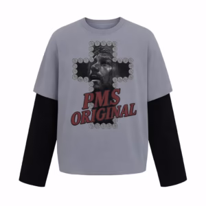 PMS ORIGINAL Vintage Cross Layered Long Sleeve