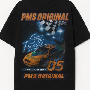 PMS Original Stay Focused - Freedom Way RacingTee