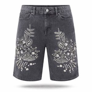 PMS ORIGINAL Rhinestone Denim Shorts