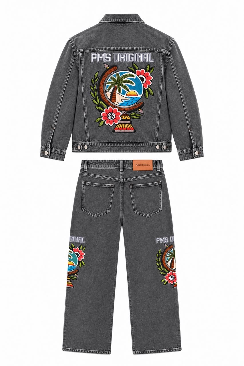PMS ORIGINAL TROPICAL DENIM JACKET